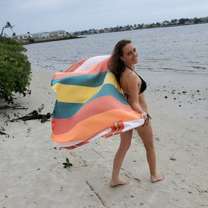 Premium Beach bath  Towel  (Jirida Multicolor)