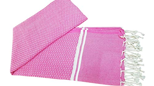 Premium Bath Beach Towel" (CAJ Pink)